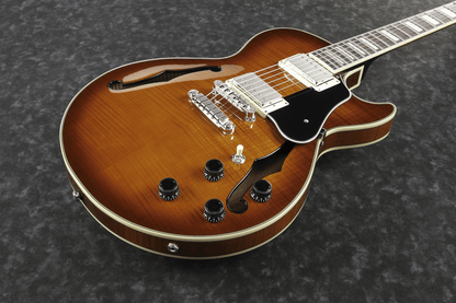Ibanez AGS73FM VLS Artcore Electric Guitar (Violin Sunburst) — view 4
