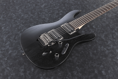 Ibanez S520 WK Electric Guitar (Weathered Black) — view 4