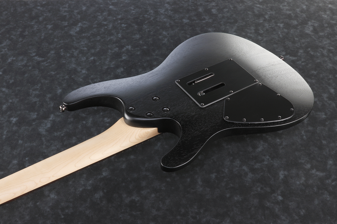 Ibanez S520 WK Electric Guitar (Weathered Black) — view 3