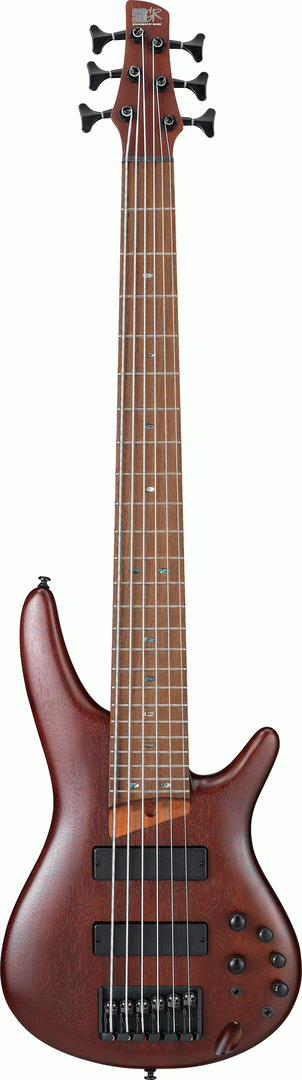 Ibanez SR506E BM Electric 6-String Bass (Brown Mahogany)