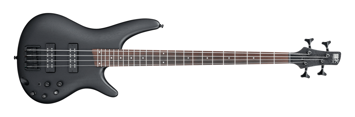 Ibanez SR300 4 String Electric Bass Guitar Weathered Black