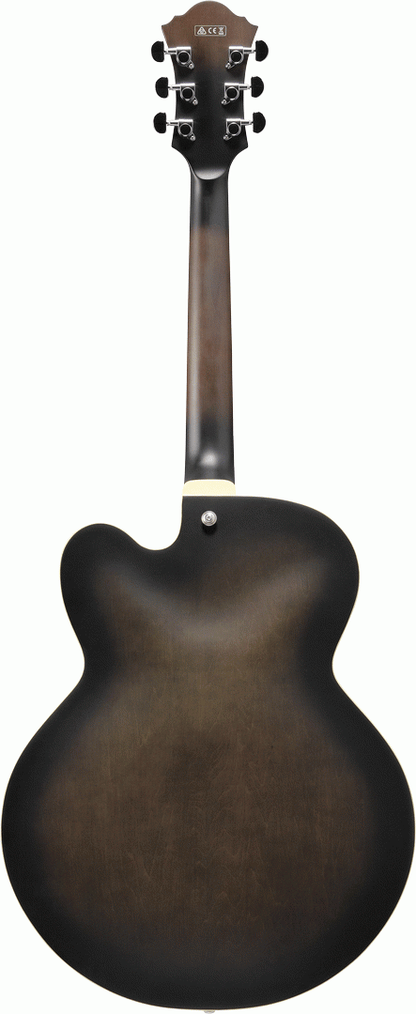 Ibanez AF55 Artcore Hollowbody Electric Guitar (Transparent Black Flat) — view 2