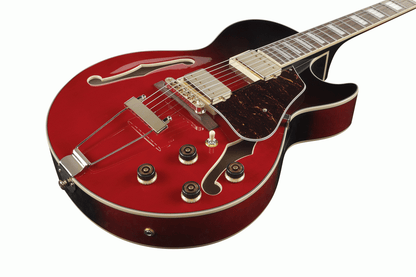Ibanez AG75G SCG Electric Guitar (Scarlet Gradation) — view 4