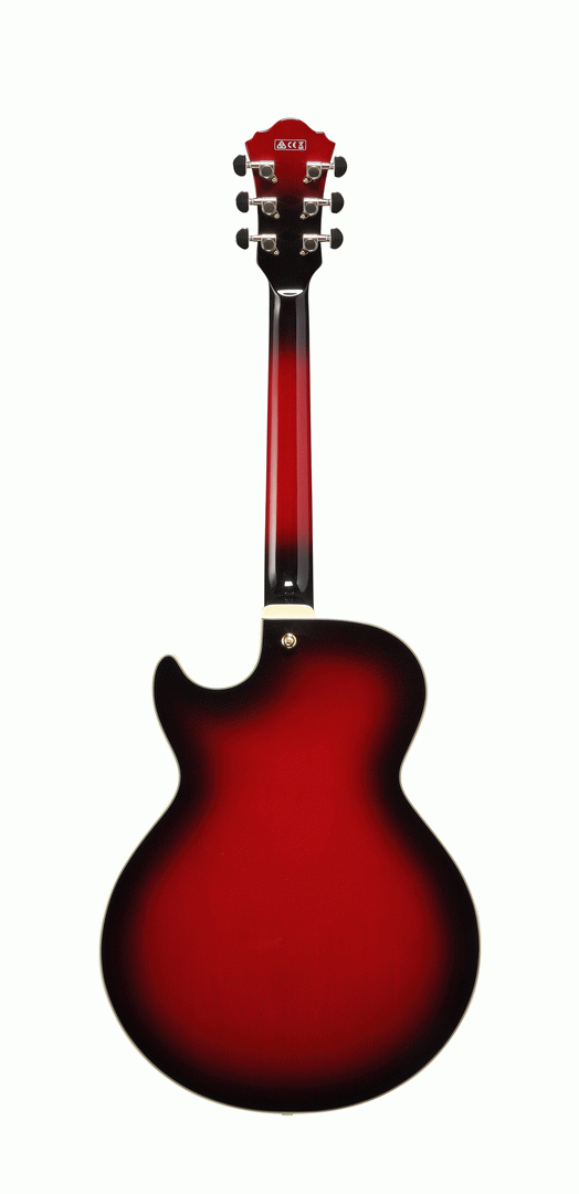 Ibanez AG75G SCG Electric Guitar (Scarlet Gradation) — view 2