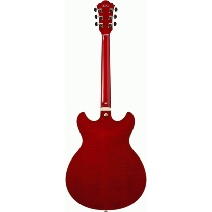 Ibanez AS93FM TCD Electric Guitar Transparent Cherry Red — view 2
