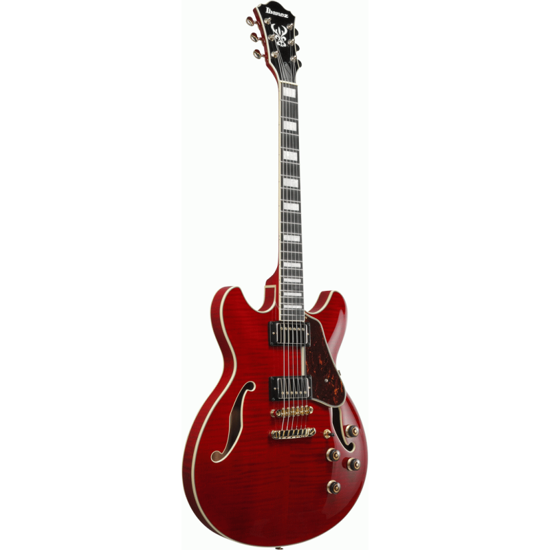 Ibanez AS93FM TCD Electric Guitar Transparent Cherry Red — view 3
