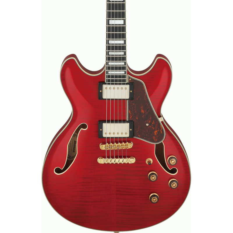 Ibanez AS93FM TCD Electric Guitar Transparent Cherry Red — view 4