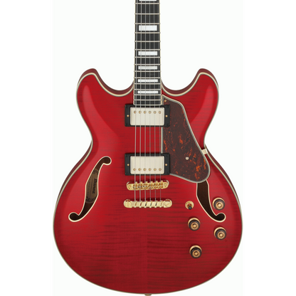 Ibanez AS93FM TCD Electric Guitar Transparent Cherry Red — view 4
