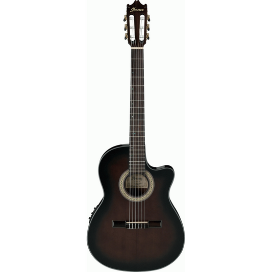 Ibanez GA35TCE DVS Electric Guitar in Dark Violin Sunburst High Gloss