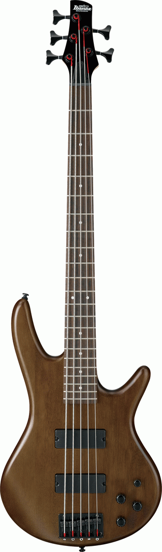 Ibanez GSR205B WNF Gio Electric 5-String Bass (Walnut Flat)