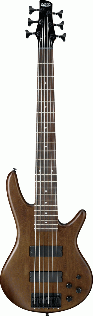 Ibanez GSR206B WNF Gio Electric 6-String Bass (Walnut Flat)