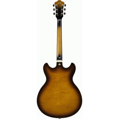 Ibanez AS93FML VLS Artcore Electric Guitar Left-Handed Violin Sunburst — view 2