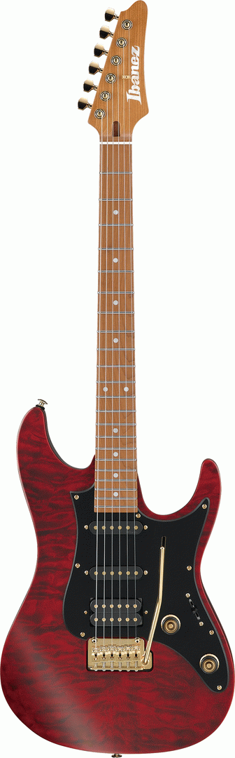 Ibanez SLM10 TRM Scott Lepage Premium Electric Guitar W/Bag (Transparent Red Matte)
