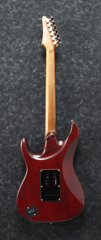Ibanez SLM10 TRM Scott Lepage Premium Electric Guitar W/Bag (Transparent Red Matte) — view 2