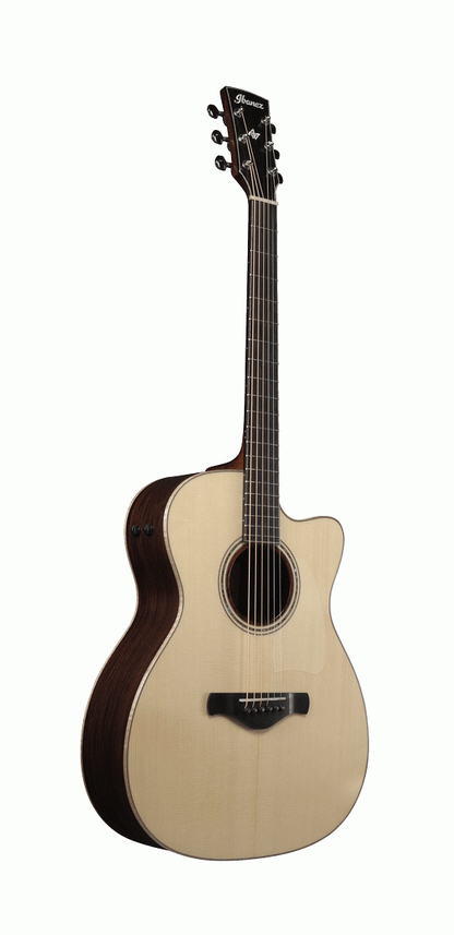 Ibanez ACFS580CE Artwood Fingerstyle All-Solid Grand Concert Acoustic-Electric Guitar Open Pore Semi-Gloss — view 3