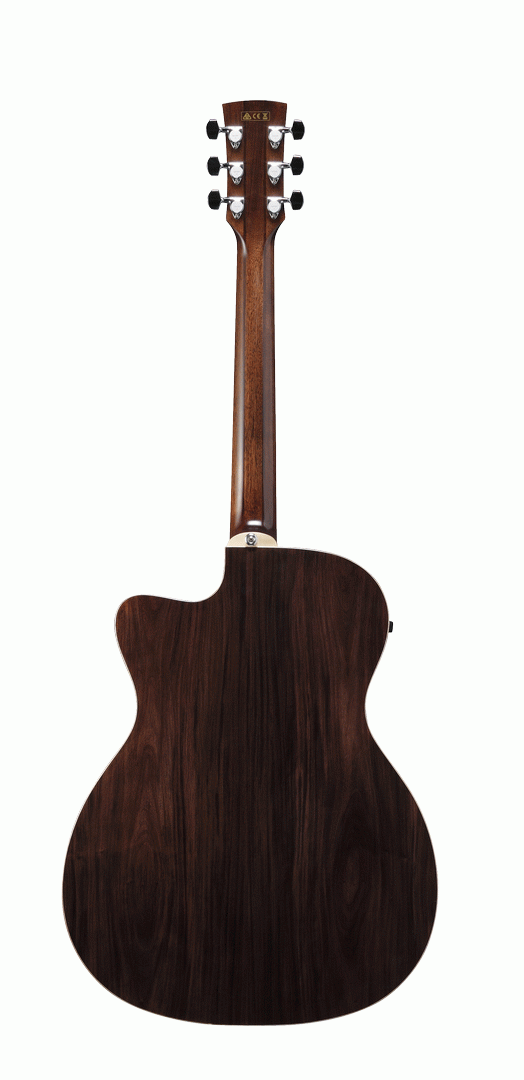 Ibanez ACFS580CE Artwood Fingerstyle All-Solid Grand Concert Acoustic-Electric Guitar Open Pore Semi-Gloss — view 2