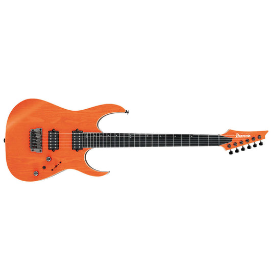 Ibanez RGR5221 Prestige Electric Guitar Transparent Fluorescent Orange w/ Case