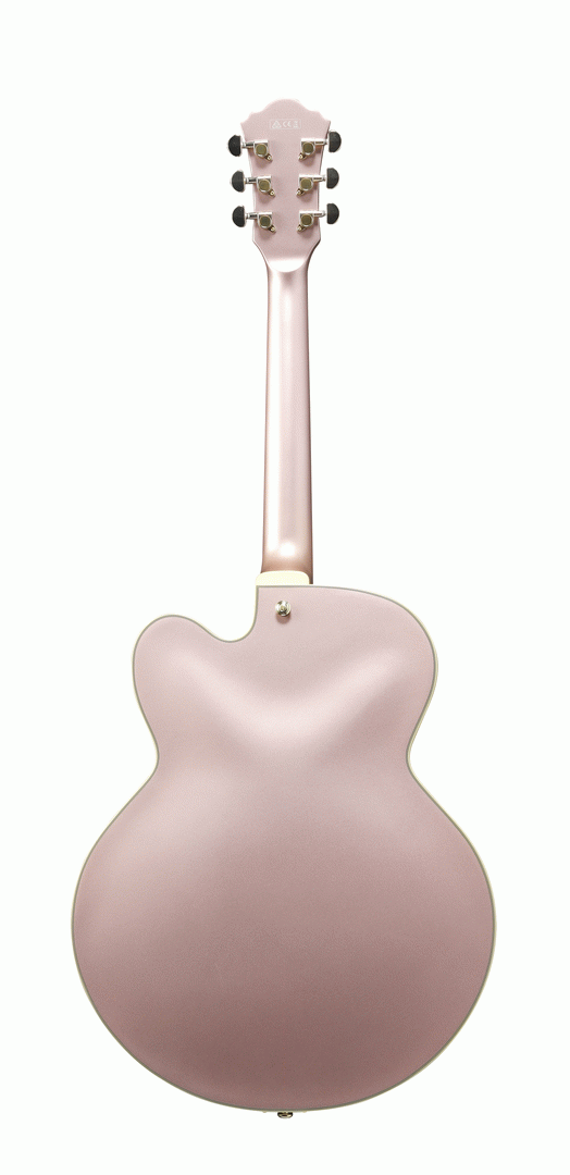Ibanez AF75G RGF Artcore Guitar (Rose Gold Metallic Flat) — view 2
