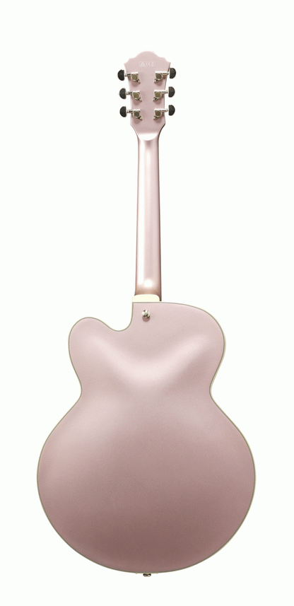 Ibanez AF75G RGF Artcore Guitar (Rose Gold Metallic Flat) — view 2