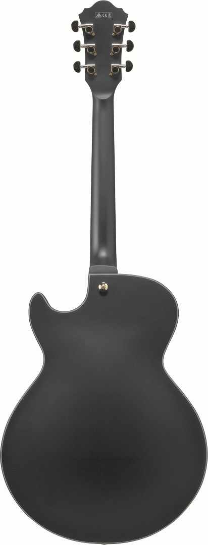 Ibanez AG85 BKF Artcore Guitar (Black Flat) — view 2