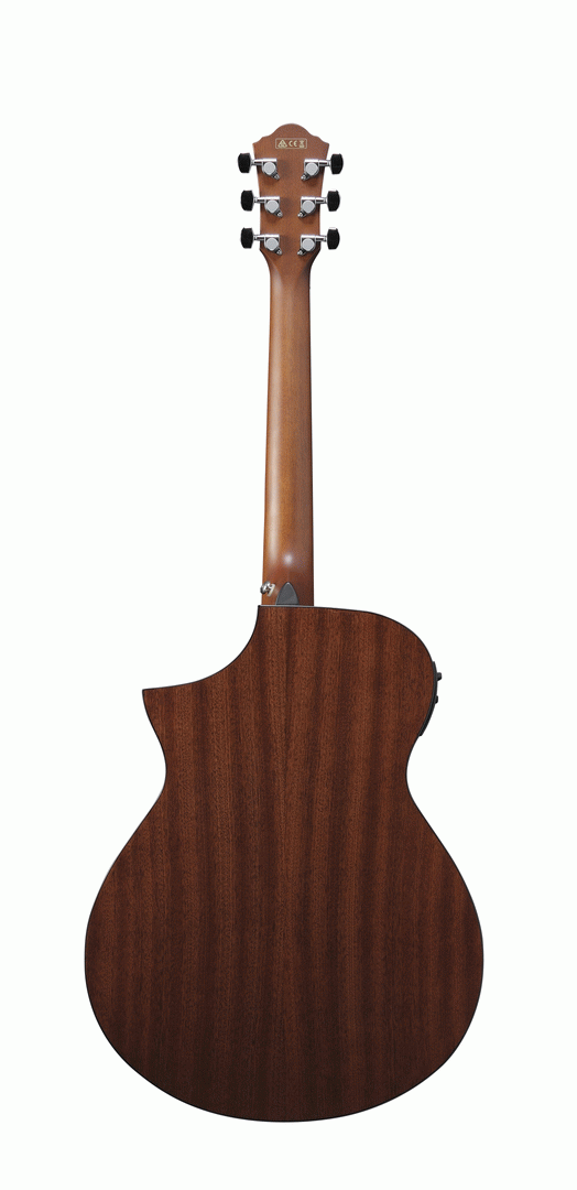 Ibanez AEWC11 TCB Acoustic-Electric Guitar (Transparent Charcoal Burst High Gloss) — view 2