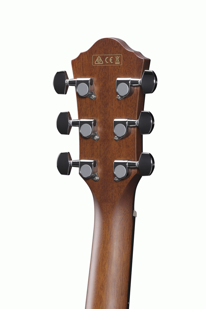 Ibanez AEWC11 TCB Acoustic-Electric Guitar (Transparent Charcoal Burst High Gloss) — view 4