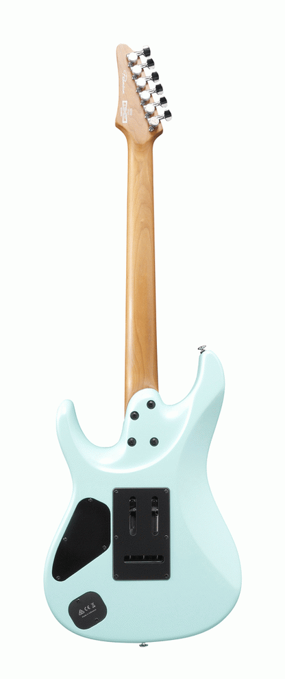 Ibanez AZ242 SFM Premium Electric Guitar W/Case (Sea Foam Green Matte) — view 2