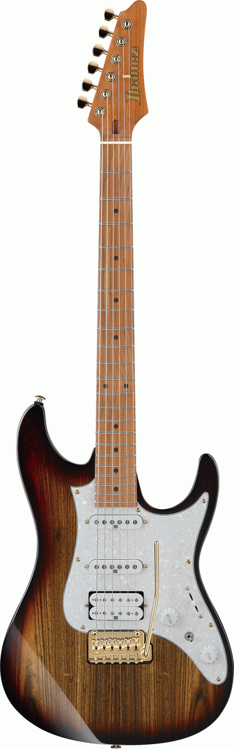 Ibanez AZ224BCG DET Premium Electric Guitar W/Bag (Deep Espresso Burst)