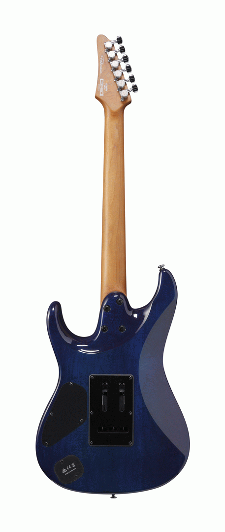 Ibanez AZ226PB CBB Premium Electric Guitar W/Bag (Cerulean Blue Burst) — view 2