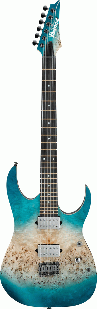 Ibanez RG1121PB CIF Premium Electric Guitar W/Bag (Caribbean Islet Flat)