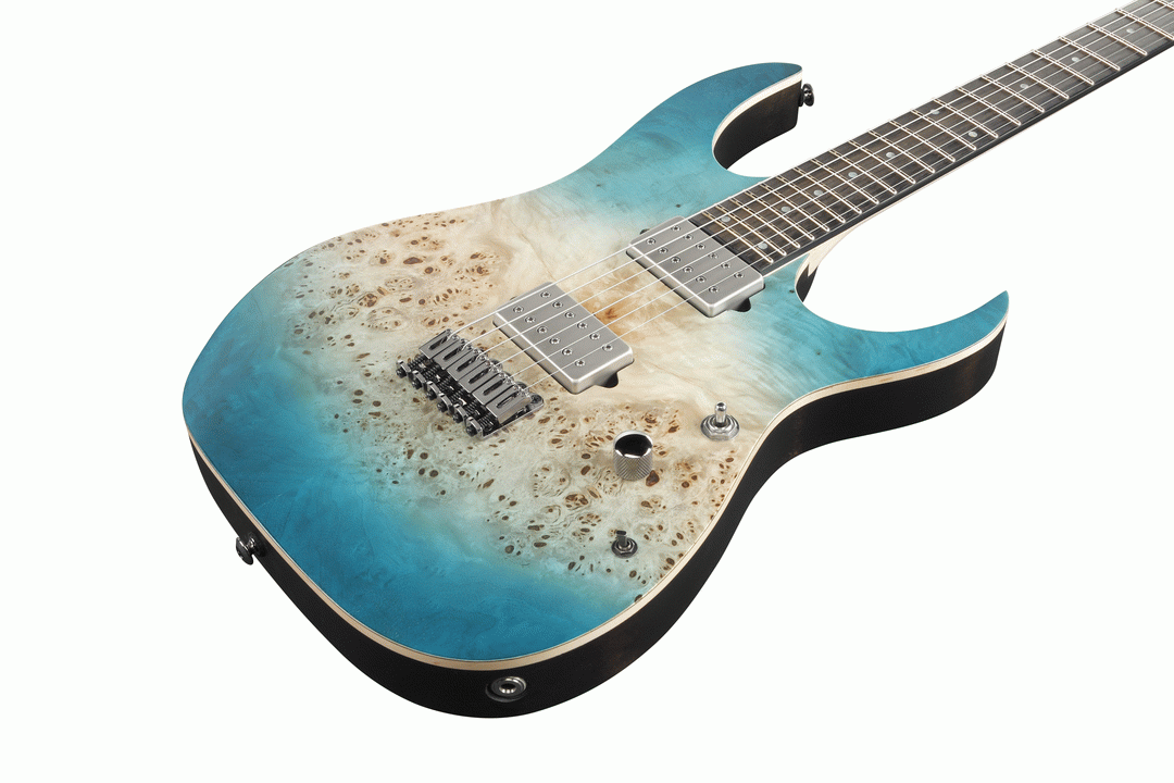 Ibanez RG1121PB CIF Premium Electric Guitar W/Bag (Caribbean Islet Flat) — view 4