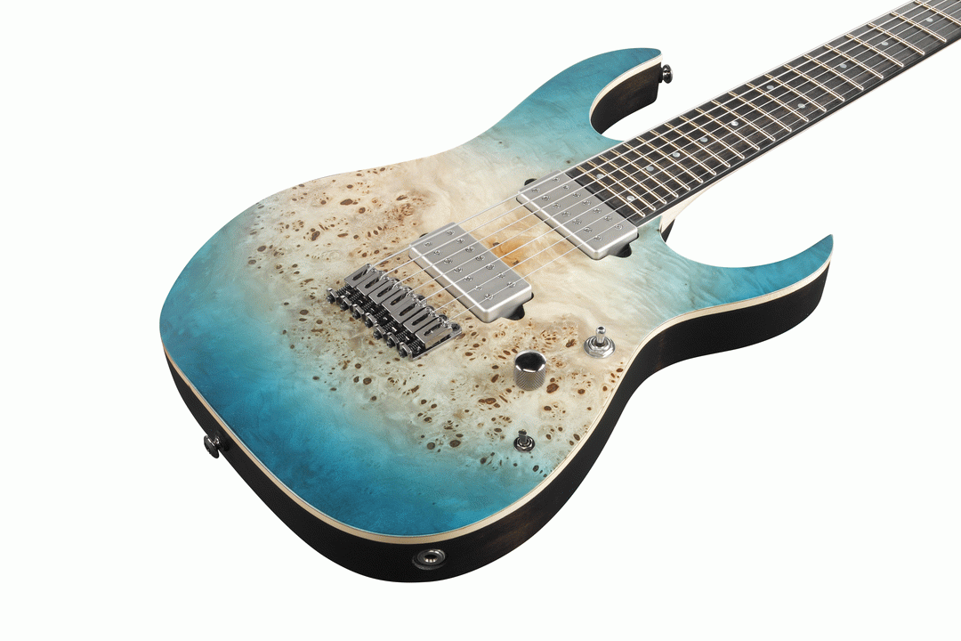 Ibanez RG1127PBFX CIF Premium Electric Guitar W/Bag (Caribbean Islet Flat) — view 4