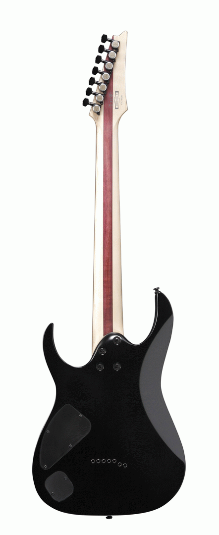 Ibanez RGIXL7 BKF Electric Guitar (Black Flat) — view 2