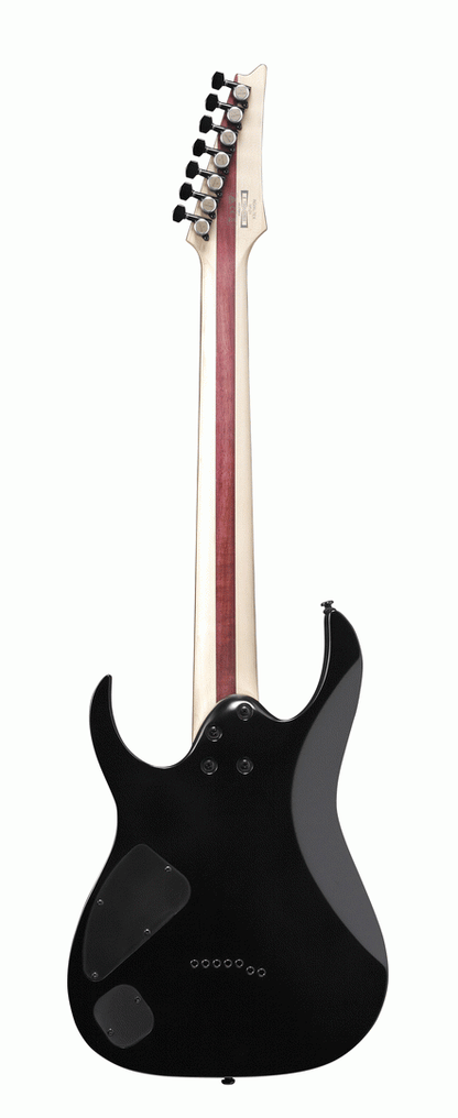 Ibanez RGIXL7 BKF Electric Guitar (Black Flat) — view 2