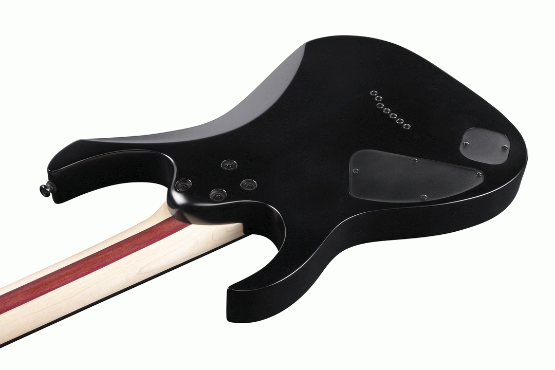 Ibanez RGIXL7 BKF Electric Guitar (Black Flat) — view 3