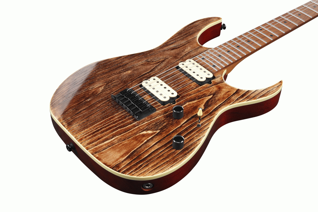 Ibanez RG421HPAM ABL Electric Guitar (Antique Brown Stained Low Gloss) — view 4