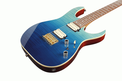 Ibanez RG421HPFM BRG Electric Guitar (Blue Reef Gradation) — view 4