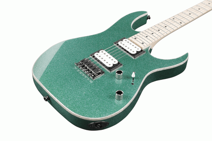 Ibanez RG421MSP TSP Electric Guitar (Turquoise Sparkle) — view 4