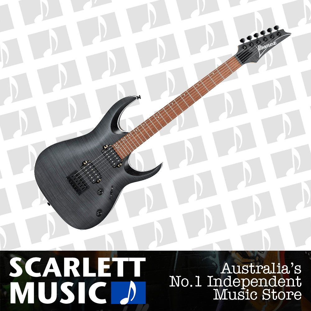 Ibanez RGA42FM Electric Guitar Trans Grey Flat — view 2