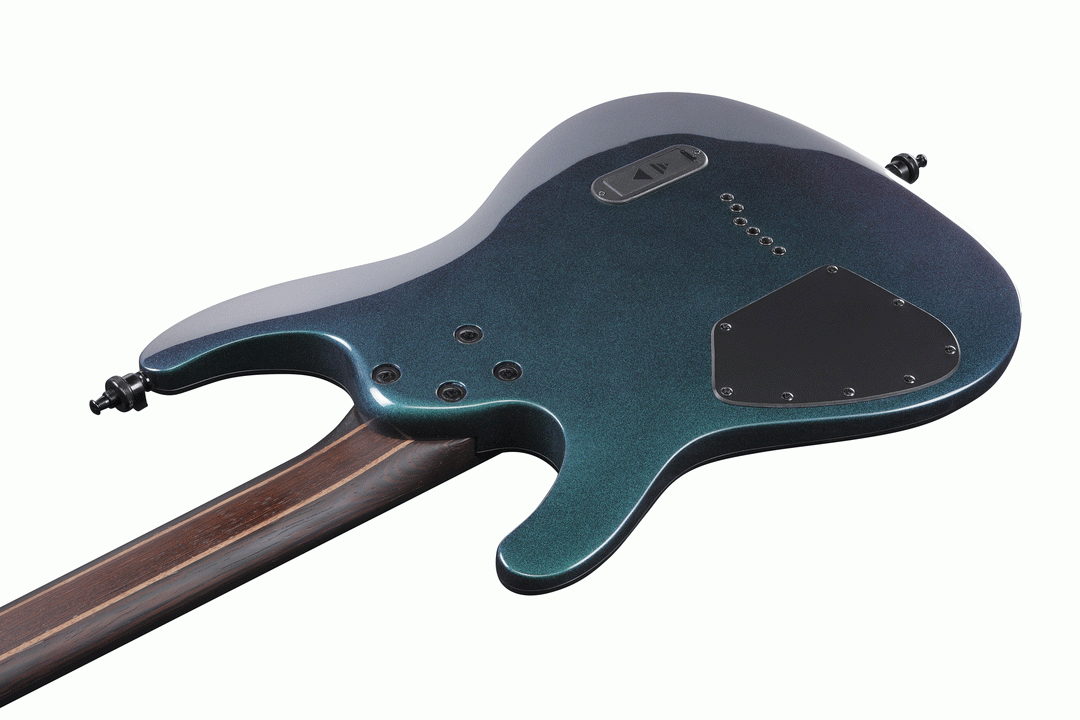 Ibanez S671ALB BCM Electric Guitar (Blue Chameleon) — view 3