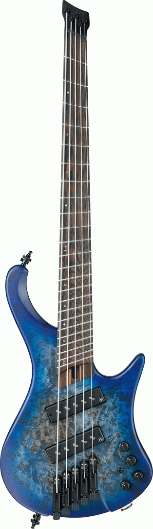 Ibanez EHB1505MS PLF Electric 5-String Bass (Pacific Blue Burst Flat)