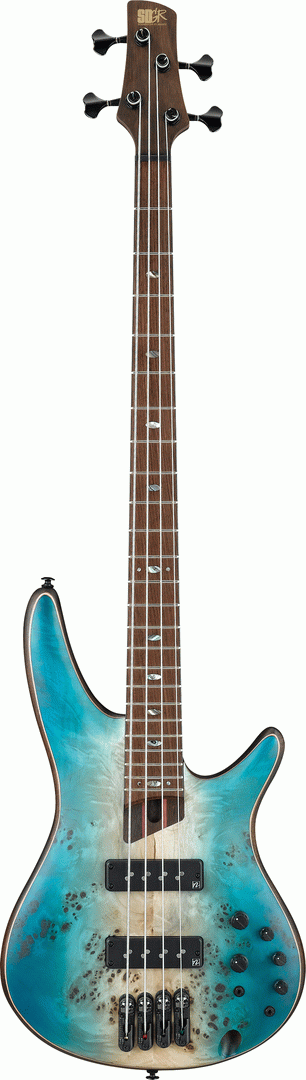 Ibanez SR1600B CHF Premium Electric Bass (Caribbean Shoreline Flat)
