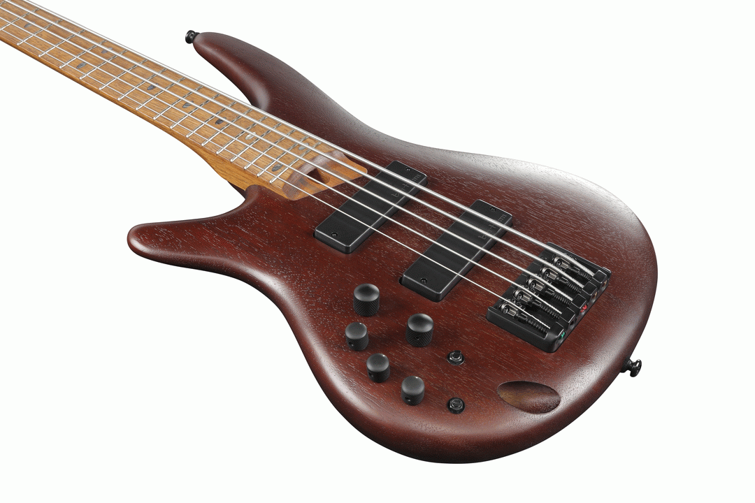 Ibanez SR505EL BM Electric 5-String Bass Left Hand (Brown Mahogany) — view 4
