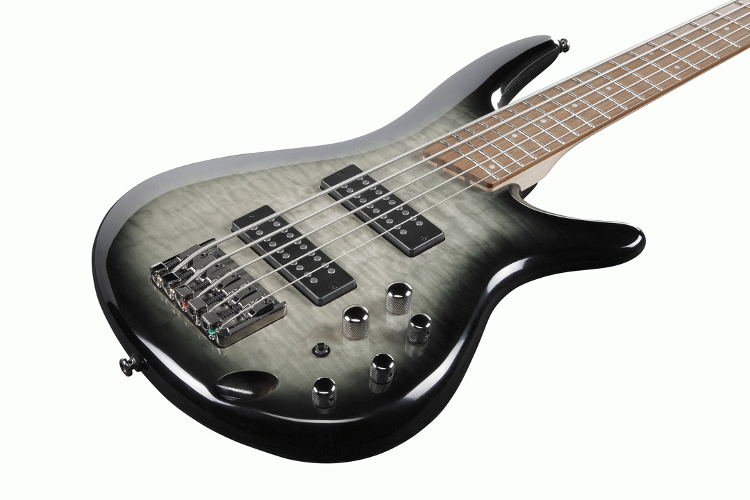 Ibanez SR405EQM SKG Electric Bass (Surreal Black Burst Gloss) — view 4