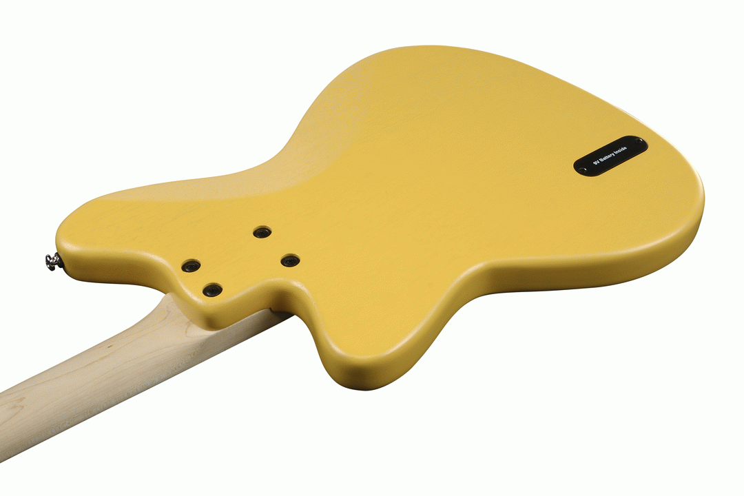 Ibanez TMB100M MWF Electric Bass (Mustard Yellow Flat) — view 3