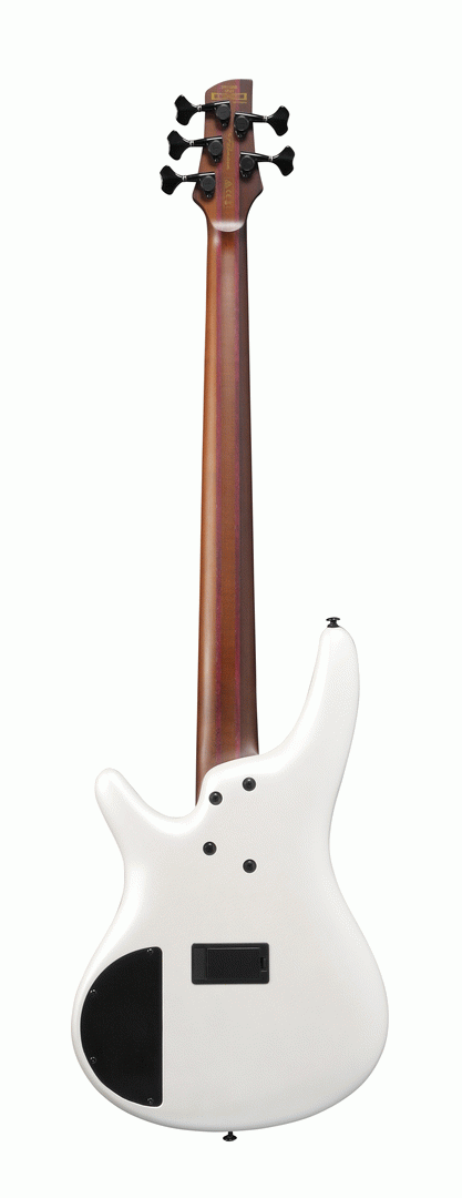 Ibanez SR1105B PWM Premium Electric 5-String Bass (Pearl White Matte) — view 2