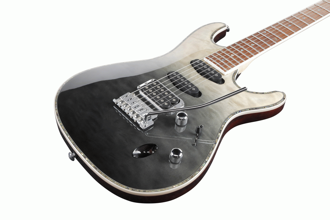 Ibanez SA360NQM BMG Electric Guitar (Black Mirage Gradation) — view 4
