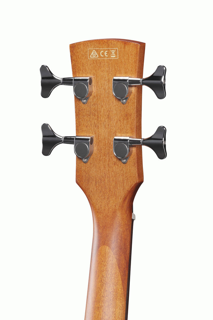 Ibanez PCBE12 OPN Acoustic-Electric Bass Guitar (Open Pore Natural) — view 4
