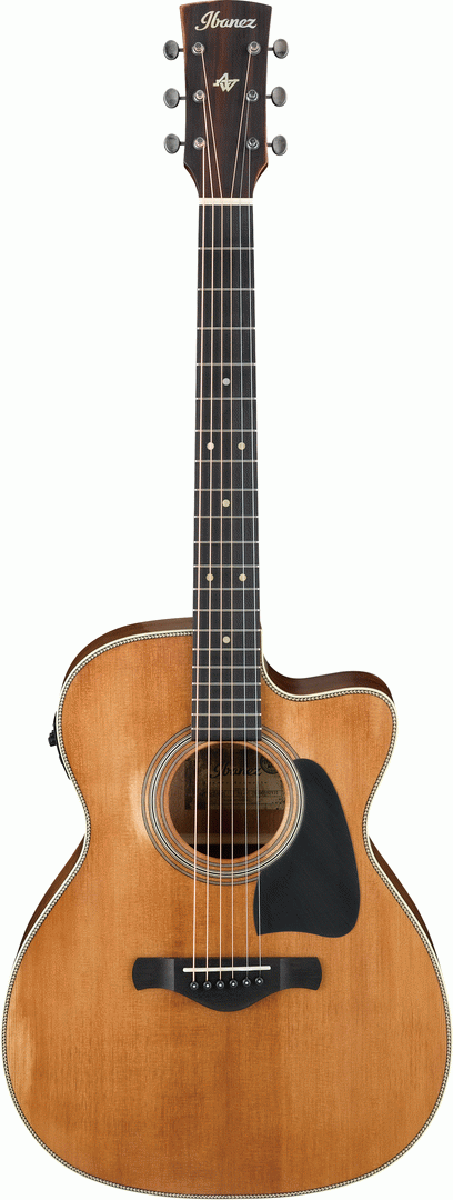 Ibanez AVC11CE Artwood Acoustic-Electric Guitar (Antique Natural Semi Gloss)