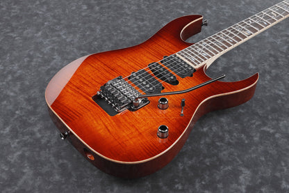 Ibanez Rg8570Z Bsr J Custom Electric Guitar W/Case — view 4